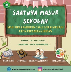 Website resmi MIN 3 Pandeglang